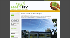 Desktop Screenshot of ecofinity.eu