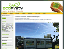 Tablet Screenshot of ecofinity.eu
